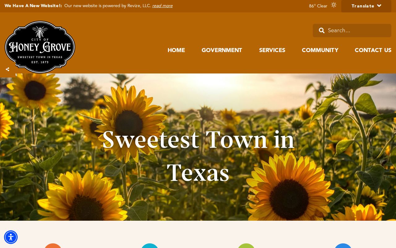 Fannin County Honey Grove warrant research starting from the city services website