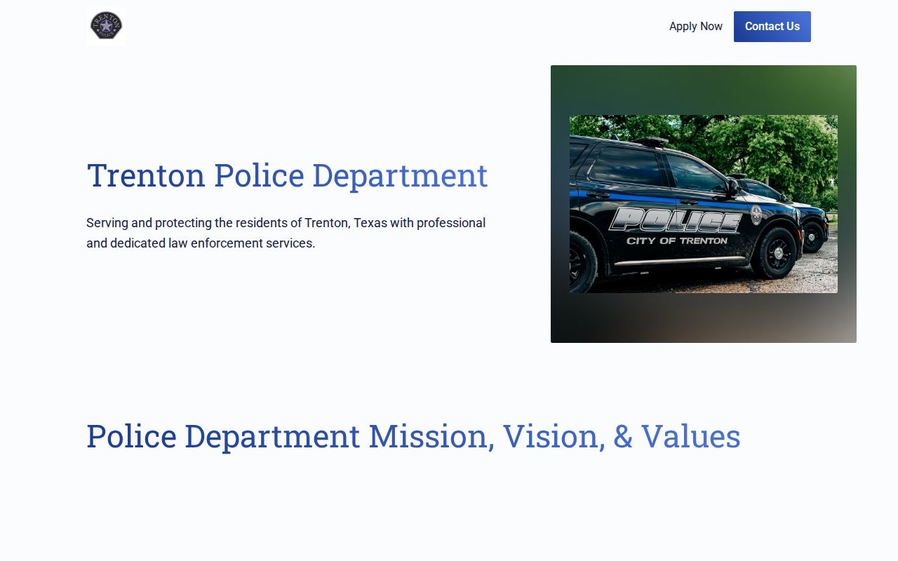 Fannin County Trenton warrant and court-date information on the city-linked court page